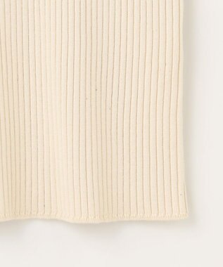 組曲 【前後着用・手洗い可】ELENAスパンコール襟デザイン ニット アイボリー系