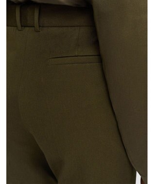 JOSEPH ギャバジンストレッチ　フィットフレアートラウザーズ Hass Avocado