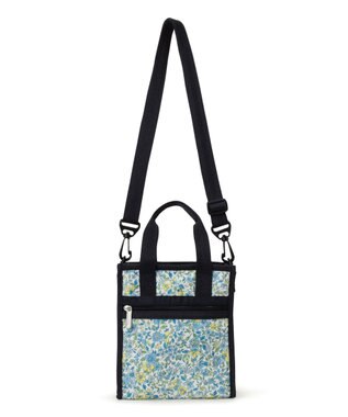 LeSportsac MINI N/S TOTE/タペストリーフラワーブルー タペストリーフラワーブルー
