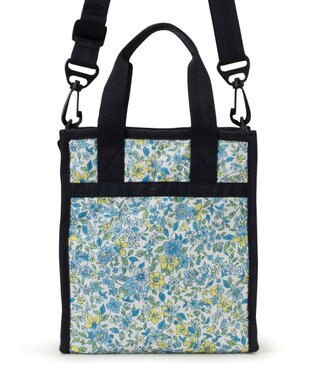 LeSportsac MINI N/S TOTE/タペストリーフラワーブルー タペストリーフラワーブルー