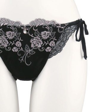 San-ai Resort（三愛水着楽園） エレガントコレクション2404ヒモショーツ  【northerly】 ブラック