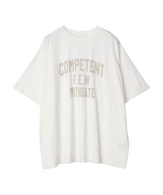 Green Parks カレッジロゴ半袖チュニック White