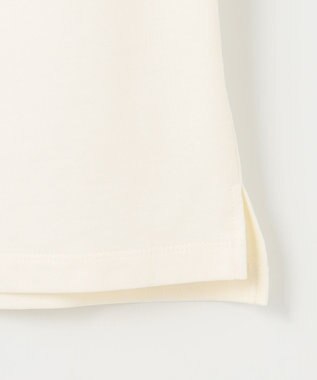 組曲 L ミニ裏毛ボリュームタックスリーブ カットソー アイボリー系