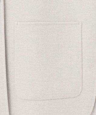 BEIGE， GRASSE / ステンカラーリバーショートコート L Gray