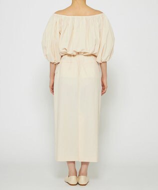 uncrave 【撥水・洗濯機洗い可】ライトプルーフナイロン ワンピース（uncrave WHITE） エクリュ