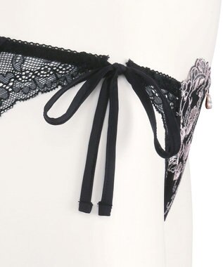 San-ai Resort（三愛水着楽園） エレガントコレクション2404ヒモショーツ  【northerly】 ブラック