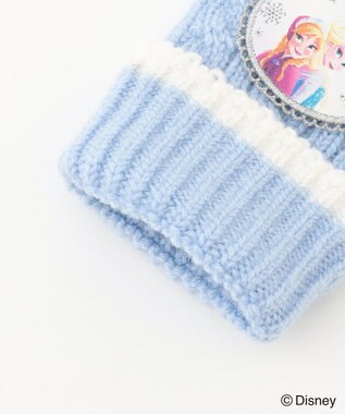ANY KIDS 【ディズニー/FROZEN】ワッペン付き手袋 サックスブルー
