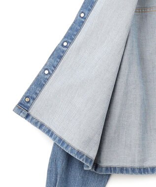 23区 【見上愛さん着用/RED CARD TOKYO×23区】クロップド デニム ジャケット ライトブルー