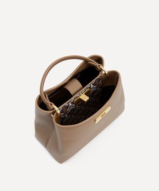 LIBERTY. バーリントン ミニ トップハンドルバッグ トープ