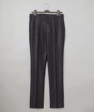 GOTAIRIKU 新素材セットアップ【通気性抜群/洗える/シワになりにくい】カラミプリントストレッチセットアップ パンツ グレー系8