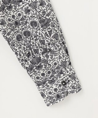 JOSEPH ABBOUD 【キングサイズ・英国リバティ社・纏うアート・柄で魅せる】リバティプリント シャツ　25AW ホワイト系5