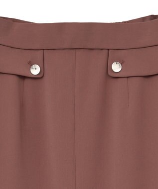 YECCA VECCA ポケットデザインナロースカート Terracotta