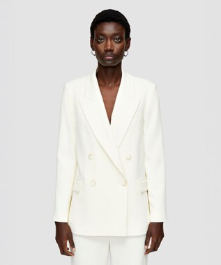 JOSEPH 【FOUNDATIONS】JADEN　コンフォートキャディー ダブルブレストジャケット Black