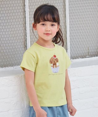 ANY KIDS 水彩風 アニマルプリント Ｔシャツ