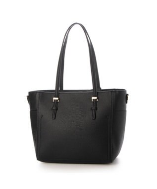 UNBILLION 【テレビ ドラマ着用アイテム】カシュカシュ cachecache / 横型金具ポイント2wayトートバッグ ブラック