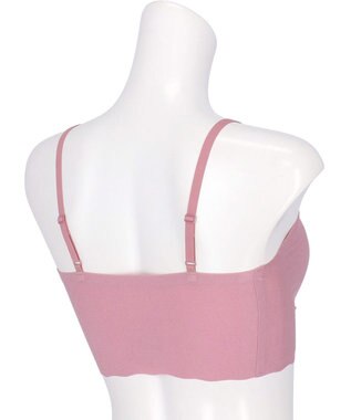 WACOAL 【GOCOCi ゴコチ】 ノンワイヤー ハーフトップ 伸びのよい素材を使用 ムレにくく快適 フラット仕上げ ホックなし ブラトップ レディース CGG220 /ワコール ストロベリー