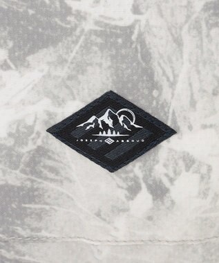 JOSEPH ABBOUD MOUNTAIN 【軽量/ECO撥水/ポケッタブル】エンボスプリント トートバッグ ライトグレー系5