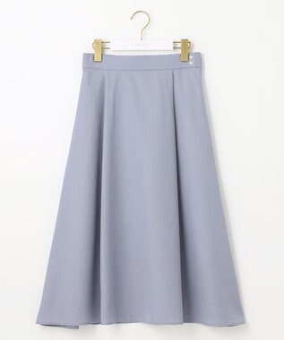 ANY SIS 【美人百花6月号掲載】スムージーポリエステル スカート ライトブルー