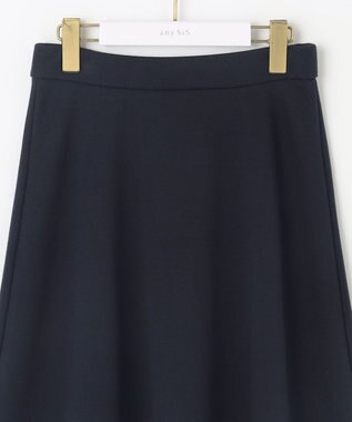 ANY SIS 【WEB・一部店舗限定】カットジャカード襟付き2WAY セットアップ ネイビー系