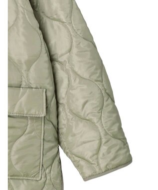 earth music&ecology キルティングハーフブルゾン Khaki