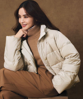 【滝沢眞規子さん着用/VERY掲載】シレータフタ コンパクト ダウンコート