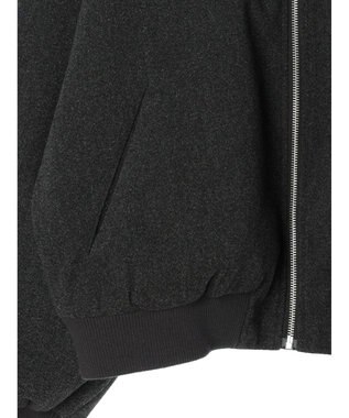 Green Parks ・ＥＬＥＮＣＡＲＥ　ＤＵＥ　ウールライクブルゾン Charcoal Gray