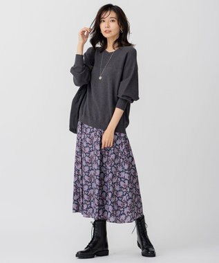 23区 ダルメシアンジャスパー ネックレス シルバー系