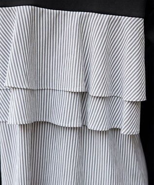 Tiaclasse 【洗える】バックフレアダイバープルオーバー ブラック