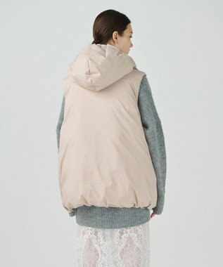 GRACE CONTINENTAL ダウンジレジャケット ベージュ