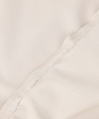 UNFILO BEAUTY FORM-T フリルヘム Tシャツ グレージュ