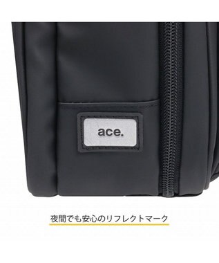 ACE BAGS & LUGGAGE ace. フレックスライトコート ビジネスバッグ 高強度PU加工生地 A4サイズ 8L 68234 エース ブラック