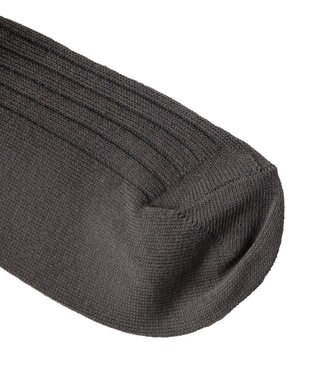 WEGO リボンリブハイソックス グレー