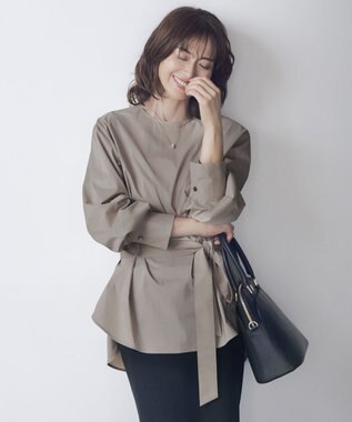 【洗える】SOMELOSチュニック ブラウス