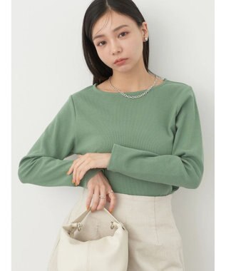 earth music&ecology 細リブＴＥＥ Green