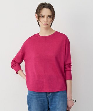 ICB L 【先行予約】リネンレーヨンハイゲージ プルオーバーニット