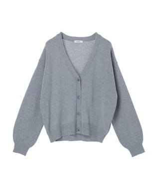 earth music&ecology ブークレＶネックカーディガン Blue