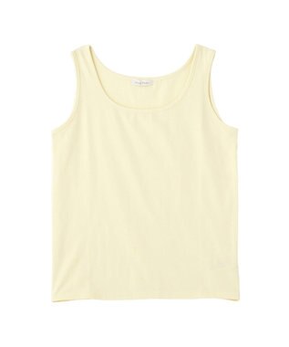 Green Parks ＳＥＴ２点Ｖネックブラウス＋タンクトップ Yellow