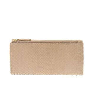 genten グレースパイソン 長財布 ベージュ