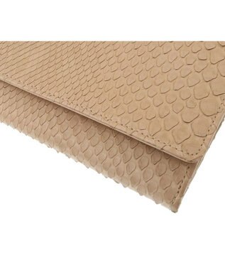 genten グレースパイソン 長財布 ベージュ