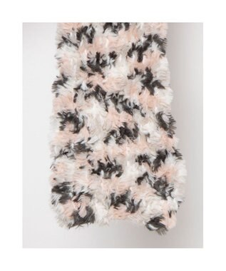 UNBILLION カシュネ cache nez / エコファーカスリニットネックマフラー カーキ