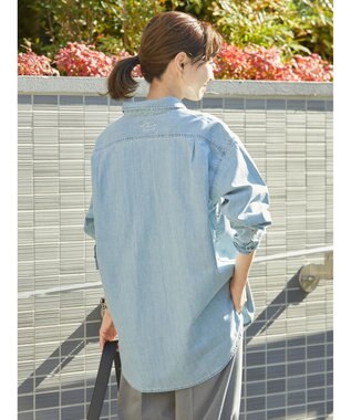 AMERICAN HOLIC Ｗポケットデニムシャツ Indigo