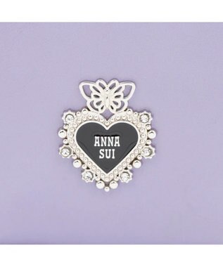 ANNA SUI ポピー スマホショルダー ラベンダー