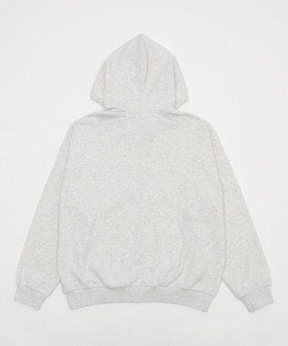 WEGO グラフィックBIGZIPパーカー アッシュグレー