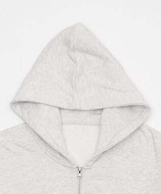 WEGO グラフィックBIGZIPパーカー アッシュグレー