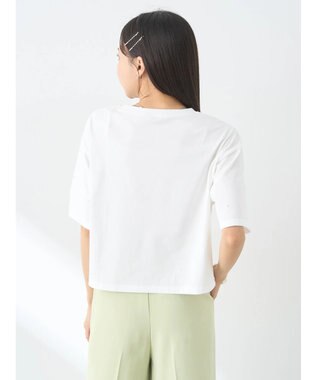 earth music&ecology キラキララインストーンプルオーバー Ivory