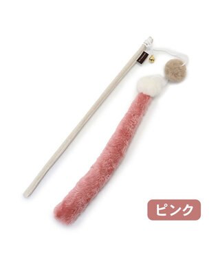 PET PARADISE 猫じゃらし しっぽ 《ピンク》 ピンク