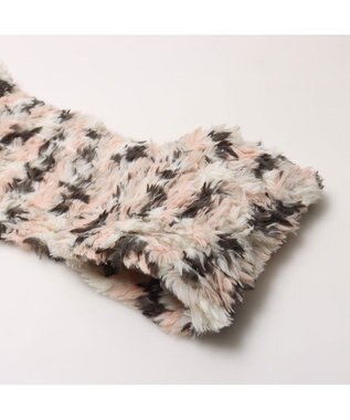 UNBILLION カシュネ cache nez / エコファーカスリニットネックマフラー カーキ