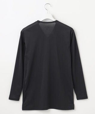 23区GOLF 【MEN】30デニールインナー Vネックカットソー ブラック系