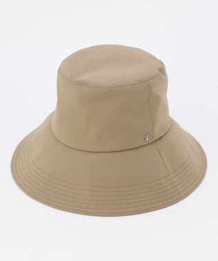 J.PRESS LADIES 【畳める・2way】ワイドブリム ハット モカ系