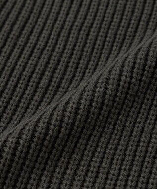 UNFILO MENS 【男女兼用】バルキー ニットベスト カーキ